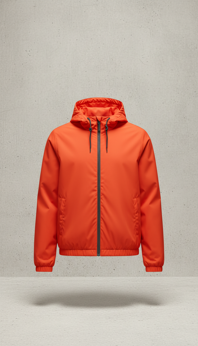 Tangerine Pop windbreaker jacket