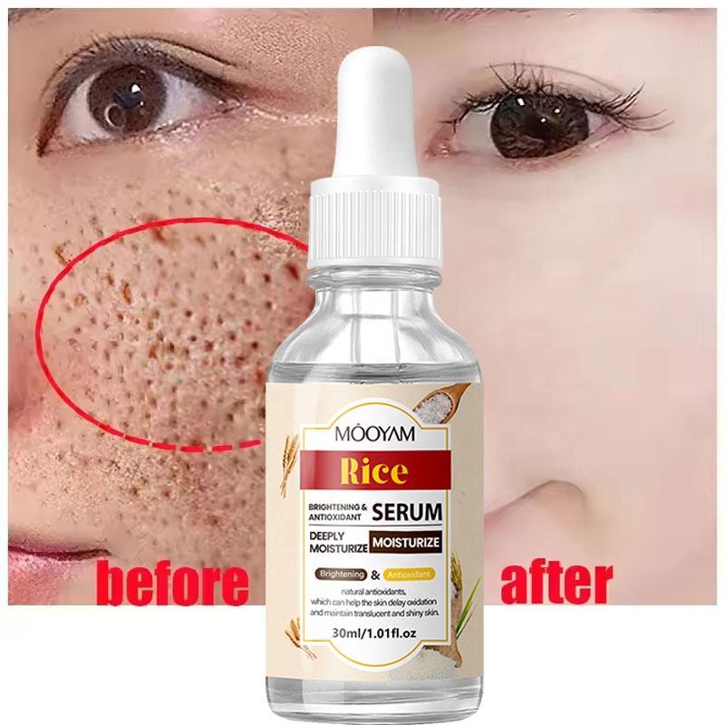 MOOYAM Rice Serum moisturize and water locking benefits
