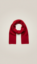 Vivid Scarlet Statement Scarf