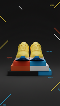 Pop Yellow limited-edition sneakers