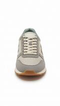 Signature Low-Top Sneakers in Pebbled Leather