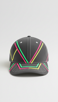 Neon-Accent Streetwear Cap