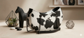 Kangol Cow Print Chain Shoulder Bag - lifestyle shot